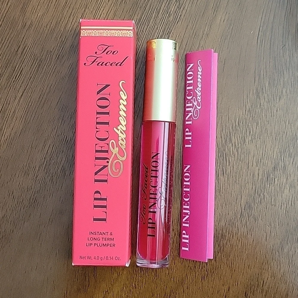 Too Faced Lip Injection Extreme Lip Plumper Pink Punch NEW